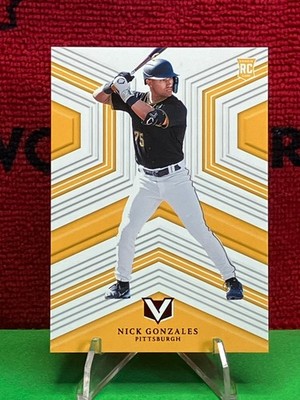 2023 Panini Chronicles - Nick Gonzales #30 - Vertex Red /100 (RC)