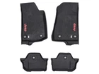 82216625AB All-Weather Slush Mats Jeep Wrangler JL 2-Door Black (2018-2025) Mopa