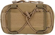 Tactical Molle Horizontal Admin Pouch Compact Utility Pouch Gadget Gear EDC Tool