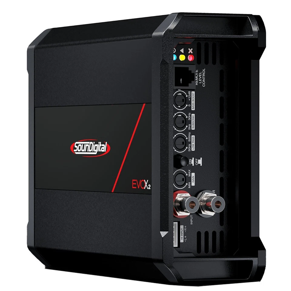 SounDigital 1600.1 EvoX2 (1Ω) 1-Kanal-Mini-Verstärker 1600W für Motorräder - Bild 2 von 4