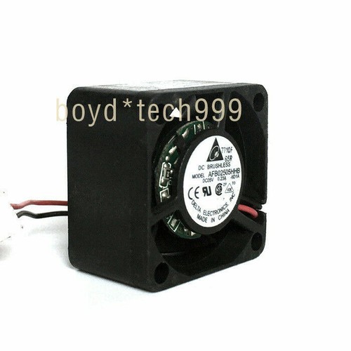 Fan DELTA 25*25*15mm AFB02505HHB 5V 0.23A 2.5CM 2Pin Server Cooling Fan - Afbeelding 4 van 5