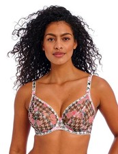 30G Freya Rose Blossom Bra Plunge Underwired Non Padded Womens Sexy Bras 402402