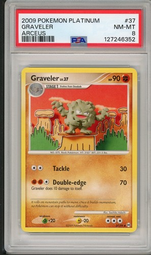 Graveler graded PSA 8 for sale on eBay