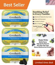 Soothing Blackcurrant Pastilles for Dry Mouth Relief - Perfect Gift for Singers