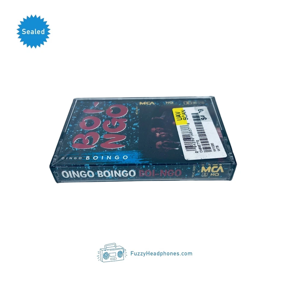 Oingo Boingo – Boi-Ngo Cassette Tape (1987) Danny Elfman, New Wave SEALED - Image 3 of 4