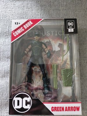 McFarlane * GREEN ARROW WITH INJUSTICE 2 COMIC PAGE PUNCHERS * 7'' Action Figure