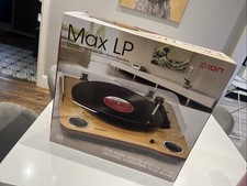 Image of Ion Max Lp Conversion Turntable With Stereo Speakers (new )
