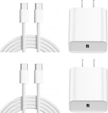 Iphone 17 Pro Max Charger Fast Charging, 2Pack 40W Dynamic Power Adapter with 60