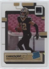 2022 Panini Clearly Donruss Rated Rookie Chris Olave #59 1e80