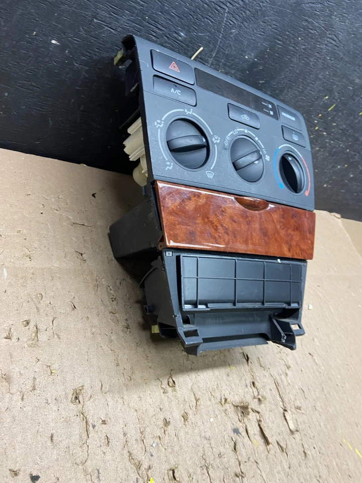 2003 to 2008 Toyota Corolla Climate Heater A/C AC Control Panel Bezel t6432 DG - Image 3 of 4