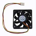 2X(CPU fan radiator fan 60 x 60 mm Box Computer - Black R4C6)9957