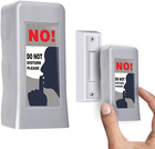 Do Not Disturb Doorbell Button Cover, Please Do Not Ring Signs, Suitable 