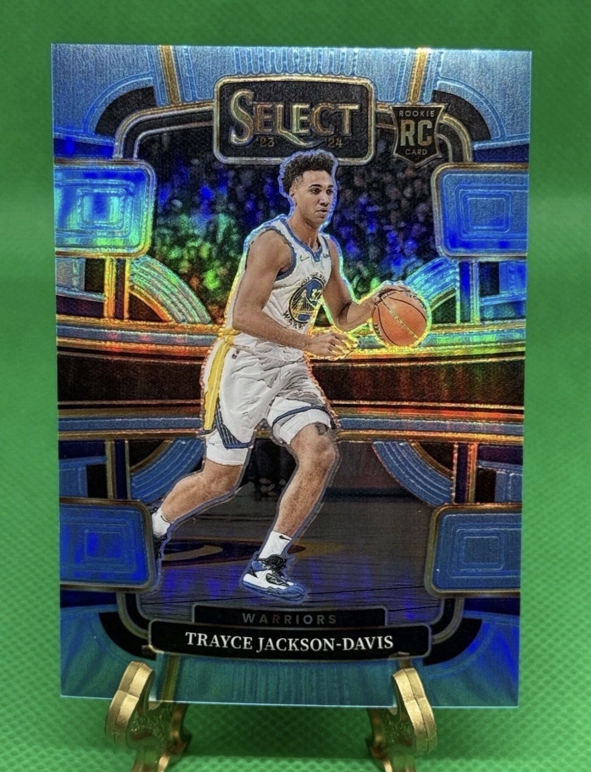 2023-24 Panini Select Trayce Jackson-Davis Light Blue Prizm /299 RC Rookie #84