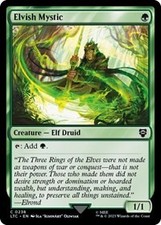 Elvish Mystic Commander: The Lord of the Rings: Tales of Middle-earth NM