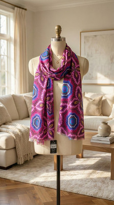 Schal Mandala Fuchsia: Exotische Sinnesreise!