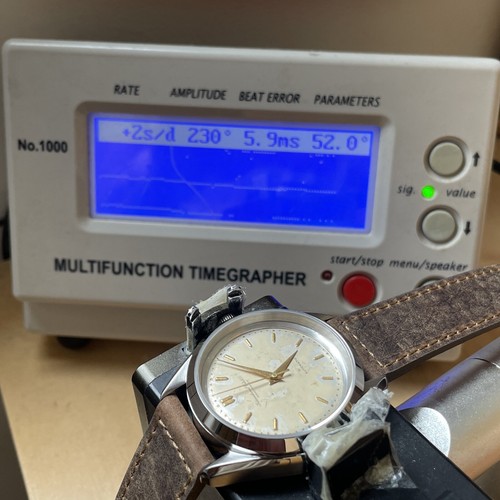 IWC VINTAGE AUTOMATIKWERK C 853 IM NEUEN 41mmS / STAHLGEHÄUSE MIT SAPHIRGLAS - Bild 2 von 18