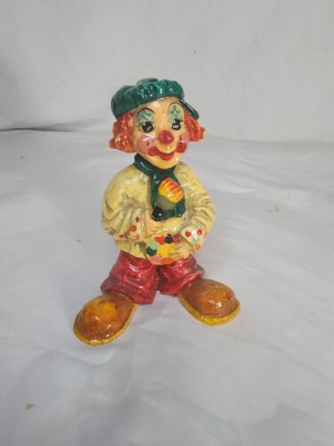 Vintage Alvarez Mexico Paper Mache Clown Signed B-11 1970’s - Picture 2 of 6