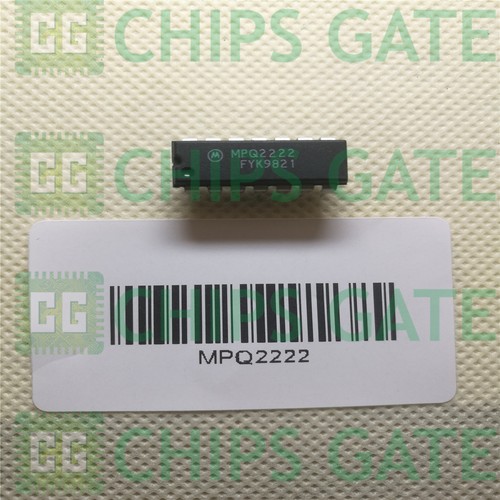 Motorola MPQ2222A Transistor Quad DIP-14 – IC Vecchio Stock – Nuovo