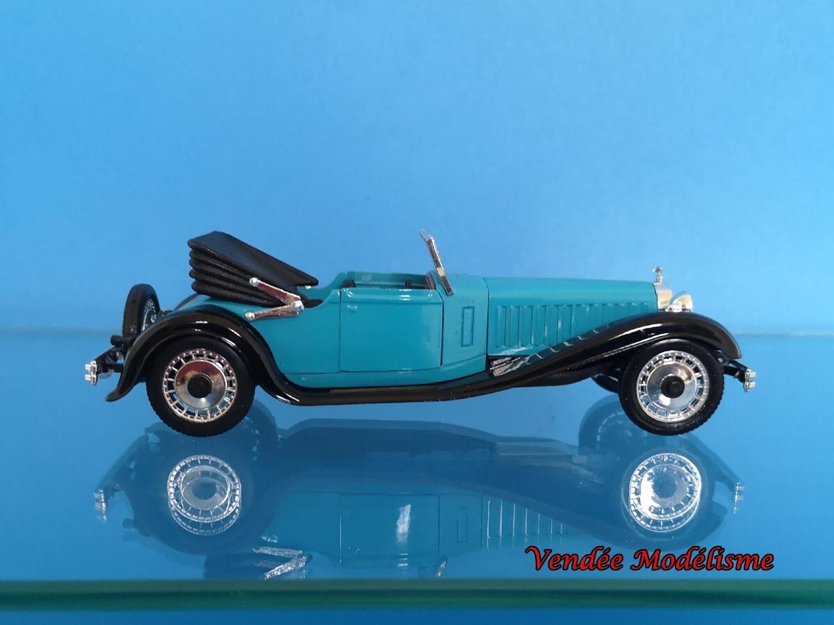 ミニカー　1927『ブガッティ　ロワイヤル』RIO 37 1/43 美品 Voiture de collection - Rio 37, Bugatti royale modèle 41