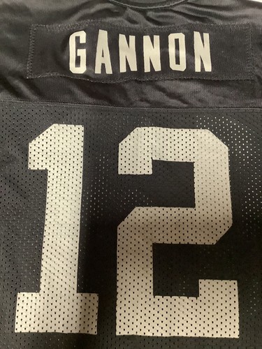 VINTAGE NFL OAKLAND LA LAS VEGAS RAIDERS RICH GANNON NIKE JERSEY SIZE Kids M - Picture 5 of 5