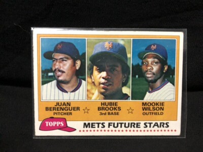 1981 Topps Mookie Wilson Future Stars # 259 New York Mets | eBay