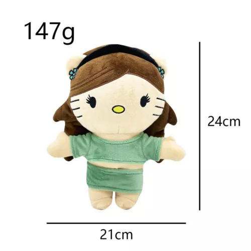 Hello Kitty Singer Star Plush Stuffed Doll Toy Rapper Travis Scott Billie Figure - Picture 16 of 32