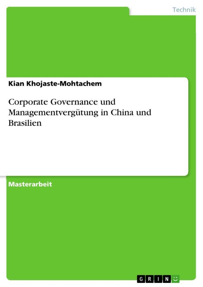 Thumbnail - Kian Khojaste-mohtachem | Corporate Governance Und Managementvergütung