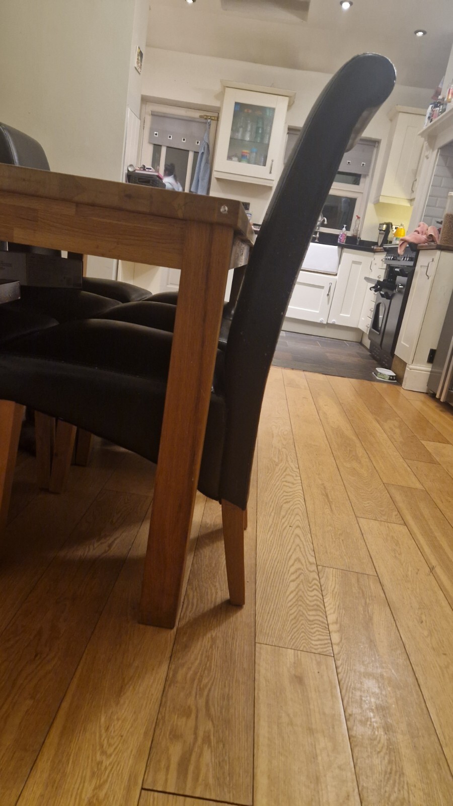 Harveys Table And Chairs , Good Used Condition, Solid Wood , Rrp £600