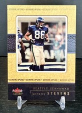 2002 Fleer Genuine #157 Jerramy Stevens #/599