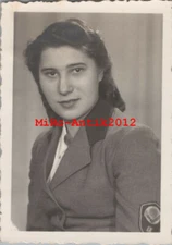 Photo, WW2, Maiden in the labour service camp in Oldendorf, portrait, 01 (N)5...