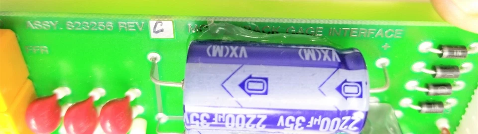 CINCINATTI PCB 82355 REV D / 82356 REV C BACK GAGE INTERFACE BOARD [D1S2] #21 - Image 2 of 4