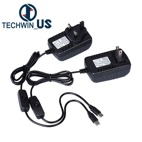 Raspberry PI 4 5V/3A Power Adapter USB Type-C Charger For Raspberry Pi 4 B2AM - Photo 4 sur 16