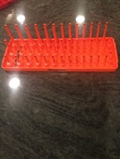 Snap On Ka143metor 14 Metric 3 Row Post Socket Tray Orange