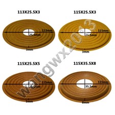 113x25.5/115x25.5/115x35.5mm Subwoofer Woofer Bass Speaker Repair Spider Damper