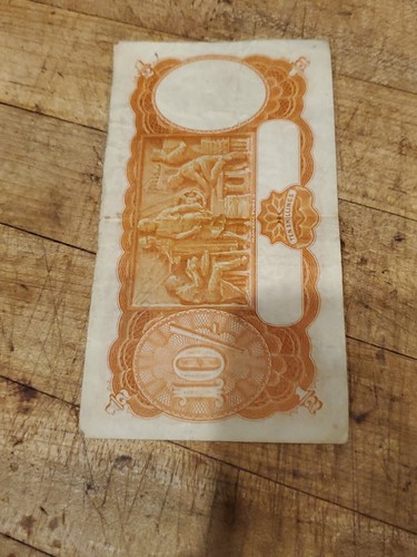 ND(1939-1941) Australia 10 Shillings Note - Sheehan/McFarlane Signed - 第 4/6 張圖片