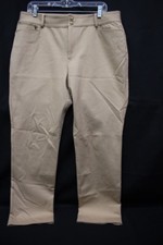 LAUREN Ralph Lauren Brown Cotton Blend Riding Pants Womens Size 14-B49