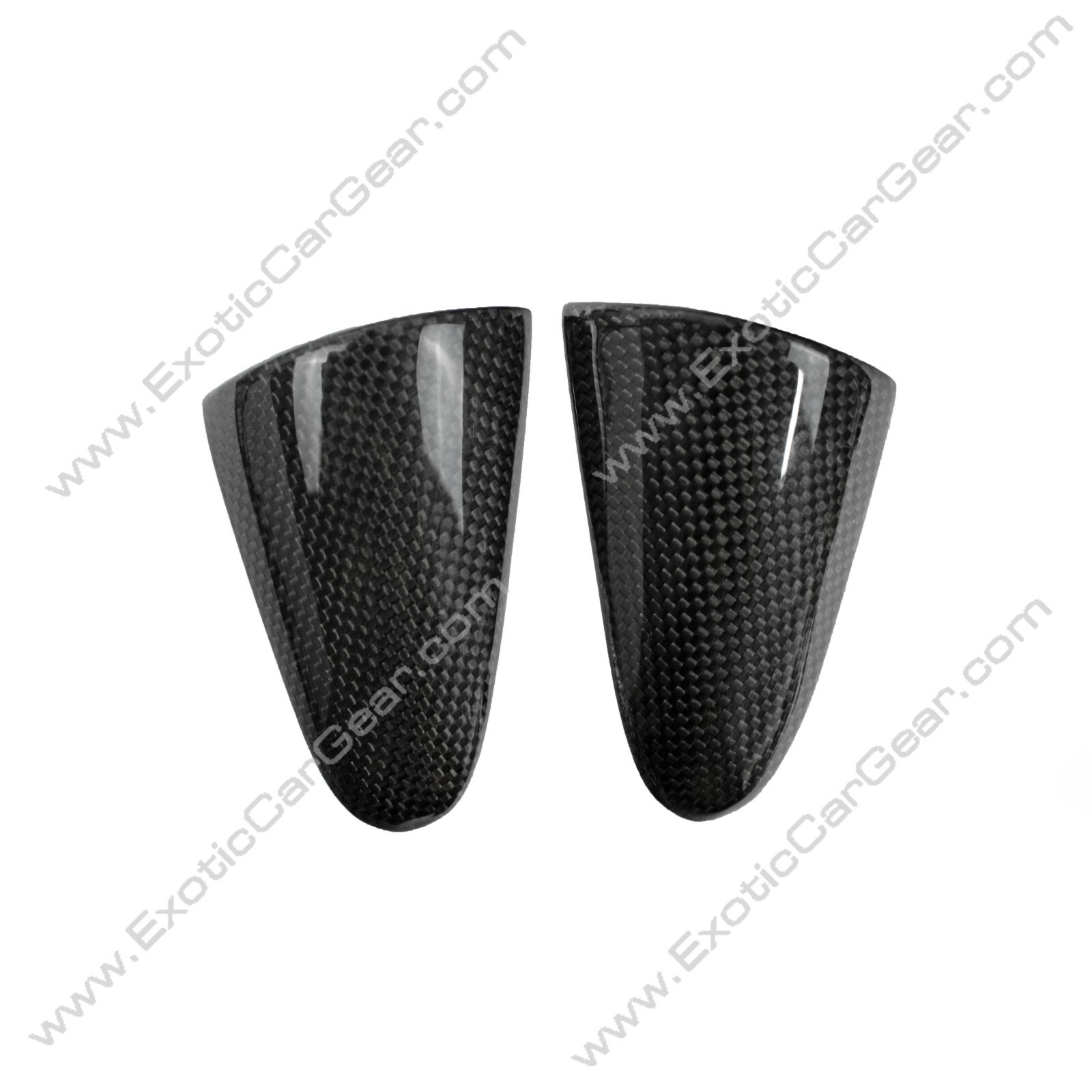Ferrari 458 Carbon Fiber Outer Door Handle Covers