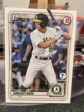 2020 Bowman Draft 1st Edition Tyler Soderstrom Prospect #BD-119 Athletics B717