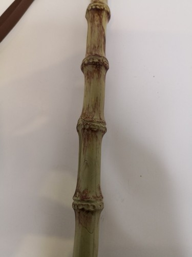 Vintage Tall Shoe Helper Horn Shoes Bamboo Wood Long Human Head Wood Style - Picture 10 of 12