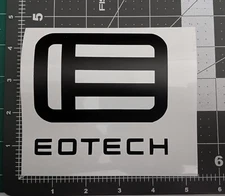 Large EOTECH Decal Die Cut Vinyl Transfer Sticker Holographic Sight