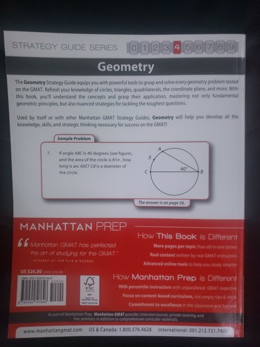 Manhatten GMAT Geometry Fifth Edition (Guide 4) - Picture 2 of 3