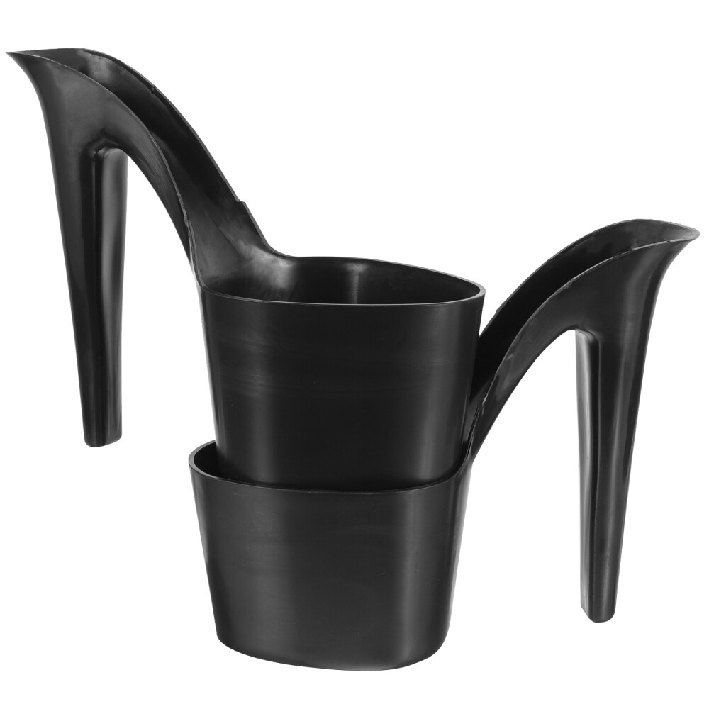 2 Pcs Pot High Heels Flower Space Saving Planter Cactus