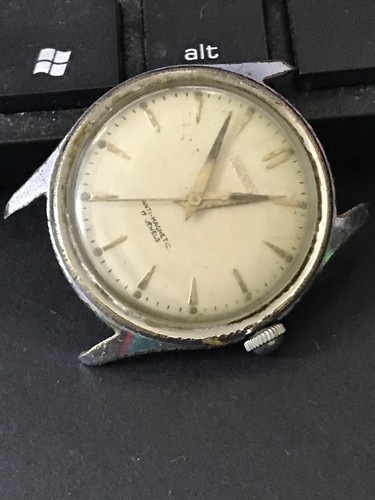 Reloj Hombre Vintage SWISS TUGARIS 36mm 17 Joyas Manual, Funciona, Para Reparar (#1871) - Imagen 2 de 13
