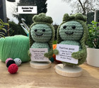 Handmade Crochet Positive Peas