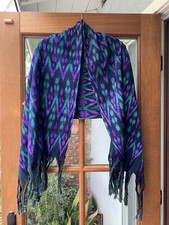 Vintage Guatemalan Hand Woven Ikat Sash from Santiago del Atitlan