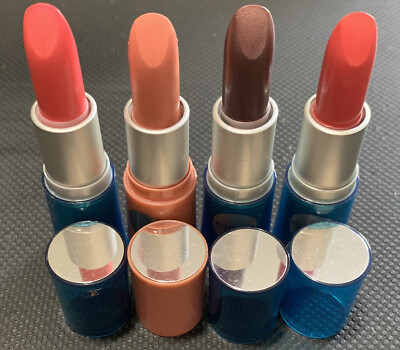 Lot Of 4 Bourjois Lovely Brille - Rouge Lipstick  04 02 12 05 ~ .1 oz