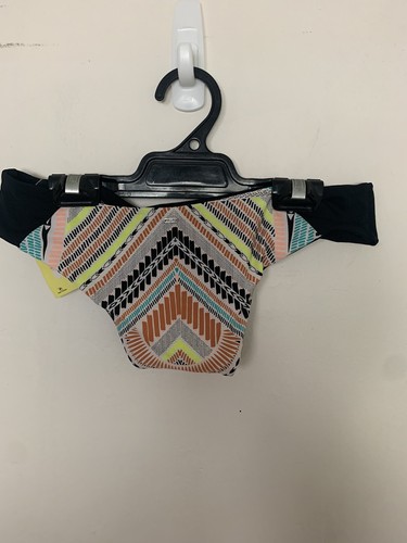 RIP CURL Sun Warrior 2 Piece Tankini & Bottoms SWIMSUIT SIZE 6 Black/multicolour - Picture 5 of 11