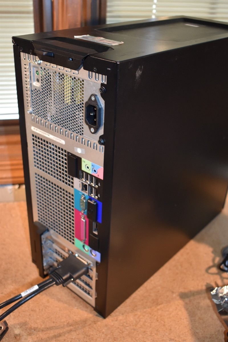 Dell Windows XP Vintage Retro Classic Gaming PC 256GB SSD Windows