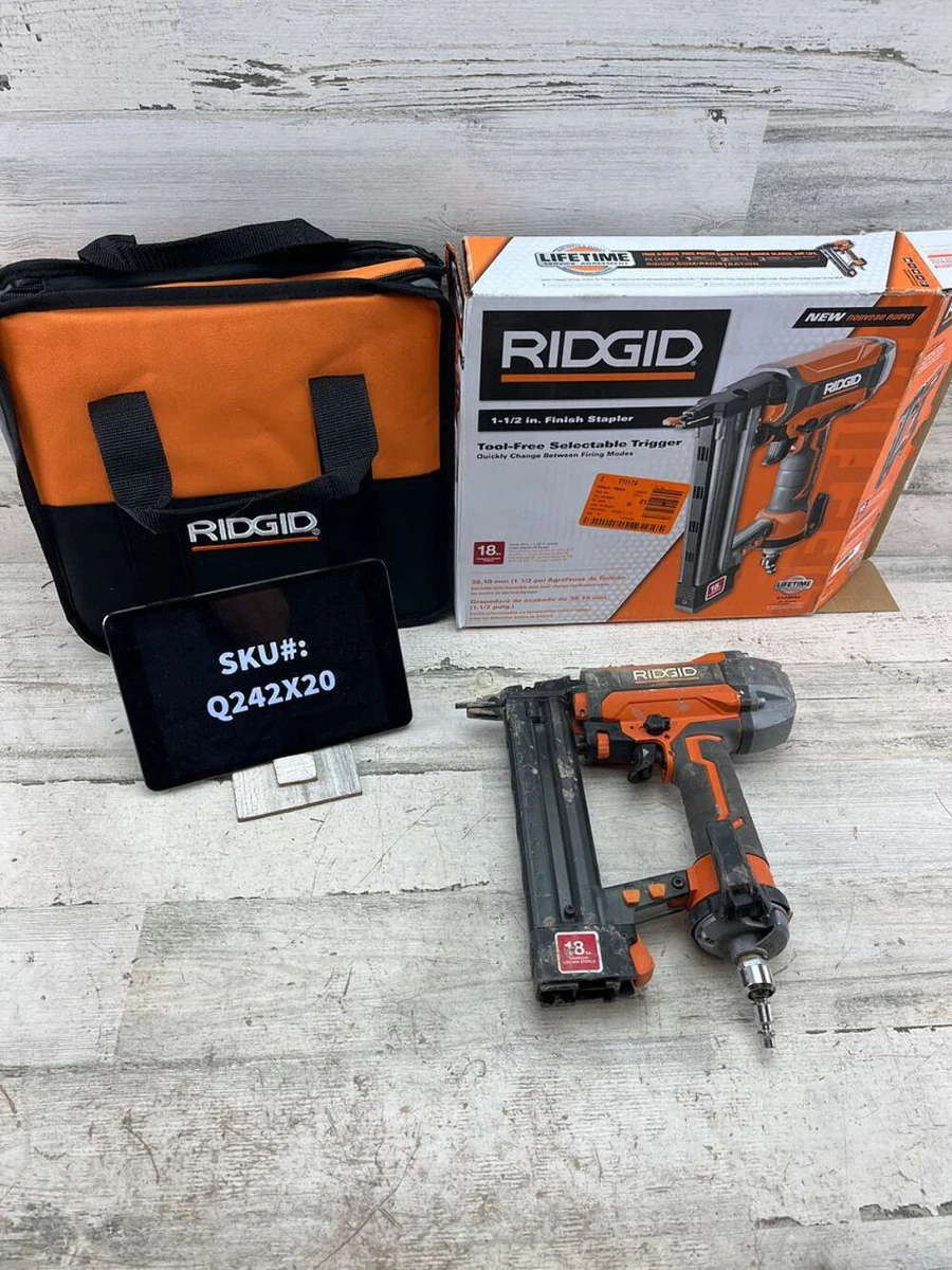 Ridgid pneumatic stapler deals