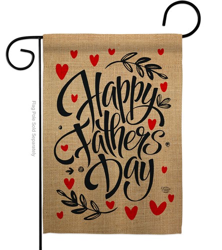 Bandera Especial Día del Padre Jardín Familia del Padre Regalo Decorativo Patio Casa Banner - Imagen 2 de 17